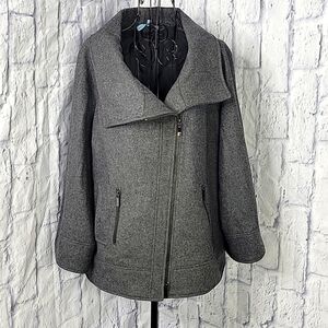 ANTONIO MELANI Gray Wool Coat‎ Size 12
